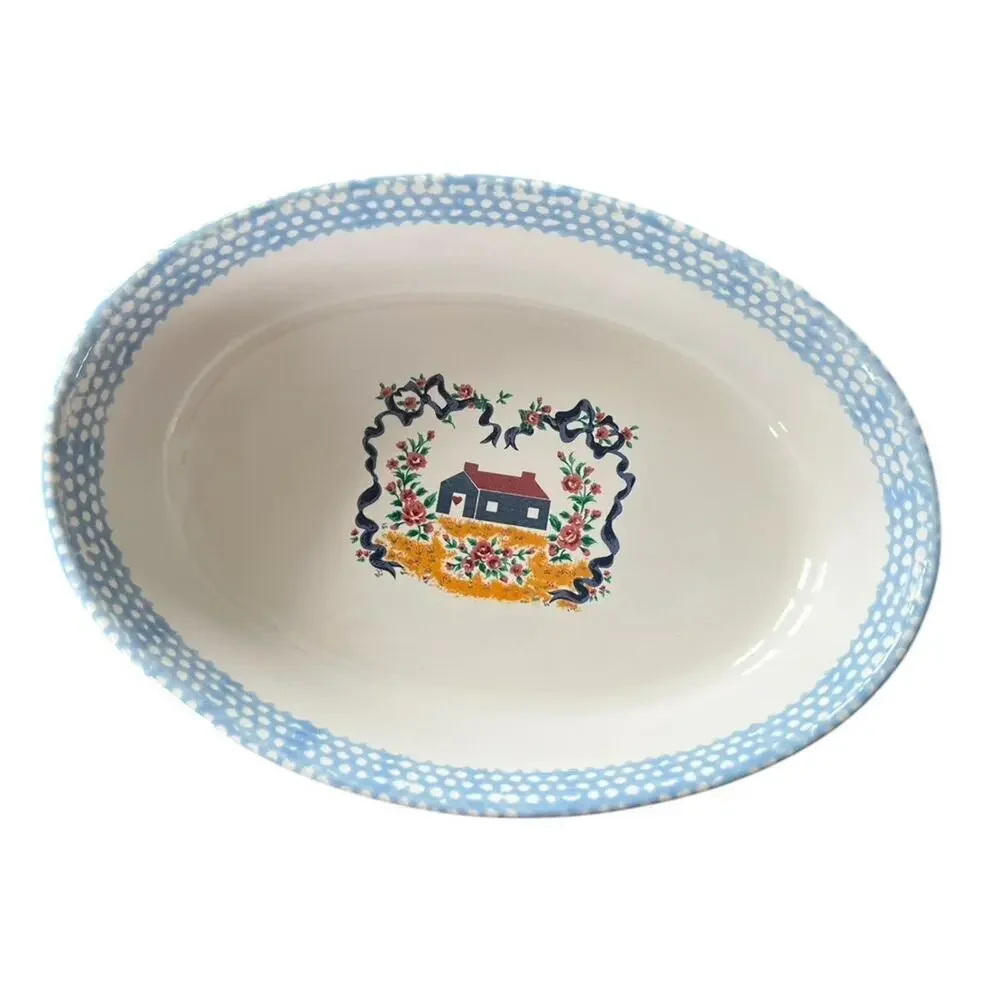 Teamson 1995 Vintage Stoneware Casserole Dish
